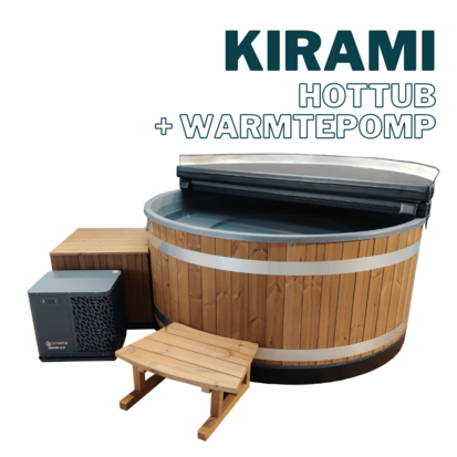 NIEUW  --  "KIRAMI HOTTUB MET WARMTEPOMP" 