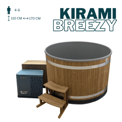 NIEUW  --  "KIRAMI HOTTUB MET WARMTEPOMP" 