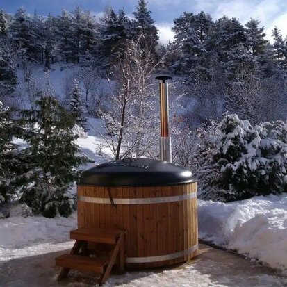 Kirami "WOODY" - RED CEDAR (Ø170/200) Houtgestookt